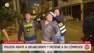 Un muerto y un herido deja balacera en San Martín de Porres