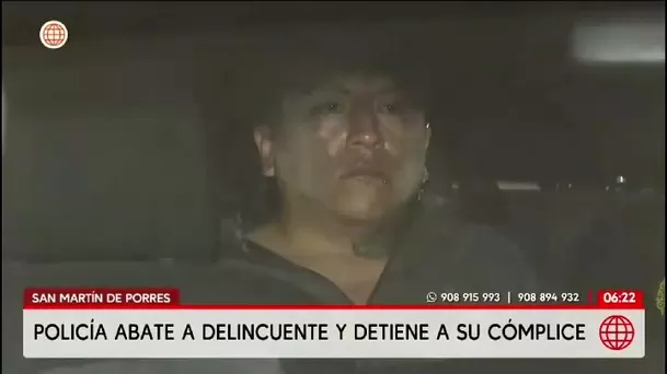 Balacera en San Martín de Porres deja un muerto/ América TV