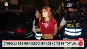 Mujer de 19 años sería la cabecilla de una banda de secuestradores. Foto y video: América Noticias