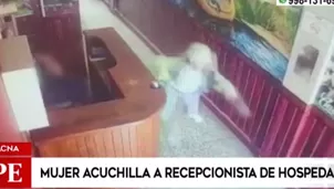 Mujer acuchilló a la recepcionista de un hospedaje en Tacna / Fuente: América Noticias