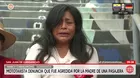 Mujer agrede a mototaxista con piedra en San Juan de Lurigancho