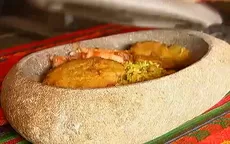 Mujer artesana hace prácticos utensilios de cocina con piedra sólida - Noticias de zamir-villaverde
