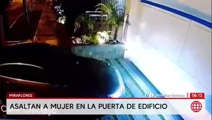 Asaltan a mujer tras hacer ejercicios en pleno Miraflores/ América Noticias