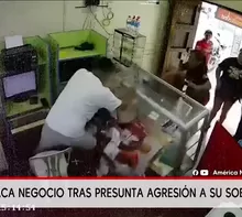 Mujer ataca negocio tras agresión a sobrina en Trujillo. Foto y video: América Noticias