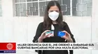 Mujer denunció que el JNE ordenó embargar sus cuentas bancarias por una multa electoral