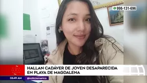 Joven desapareció en mar de Magdalena. Foto y video: América Noticias