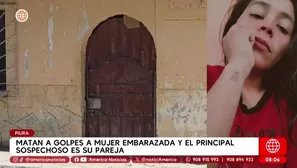 Asesinan a golpes a mujer embarazada en Paita, Piura. Foto y video: AN 