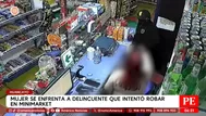 Mujer enfrenta a delincuente que intentó robarle en Huancayo