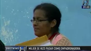 Mujer fingió ser empadronadora de programas sociales para estafar / Canal N