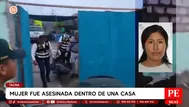 Mujer fue asesinada dentro de una casa en Tacna