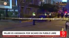 Una mujer fue asesinada a quemarropa en Pueblo Libre