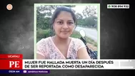 Una mujer fue encontrada muerta y mutilada en Ucayali