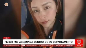 Mujer fue hallada muerta dentro de su departamento en Tacna. Foto y video: América Noticias