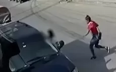 Mujer golpea a niña y causa destrozos en calle - Noticias de miraflores