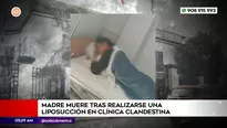 Mujer murió tras someterse a liposucción en Lince. Foto y video: América Noticias