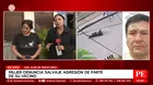Mujer pide garantías tras ser golpeada por su vecino en SJM