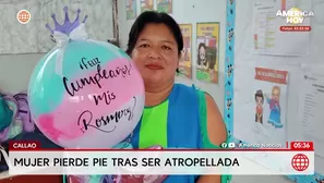 Mujer pierde un pie tras ser atropellada por un tráiler en el Callao. Foto y video: América Noticias