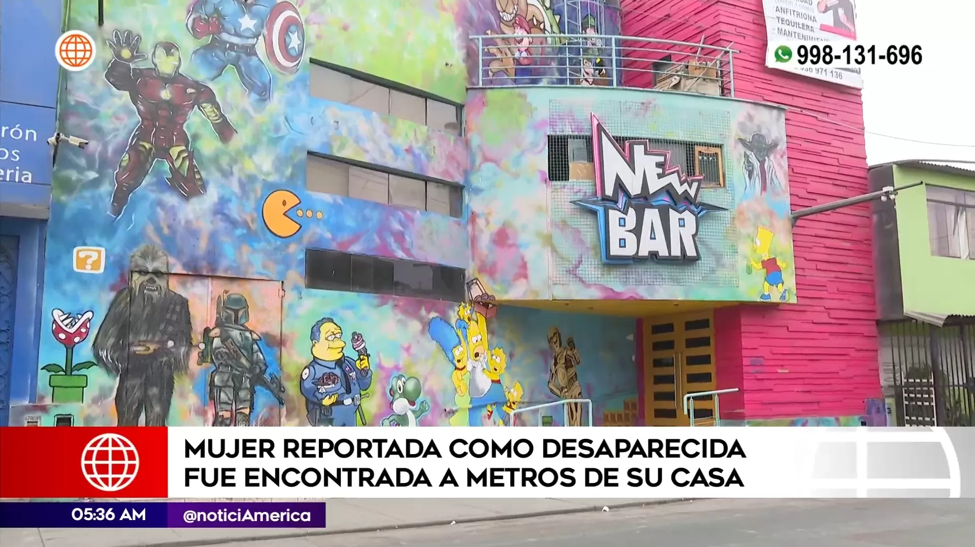 Discoteca donde fue vista antes de su desaparición | Imagen: América Noticias