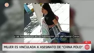 Mujer es vinculada en el asesinato de la China Polo