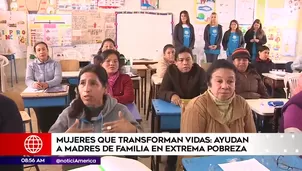 Mujeres de Anspac vienen potenciando habilidades de madres de familia.