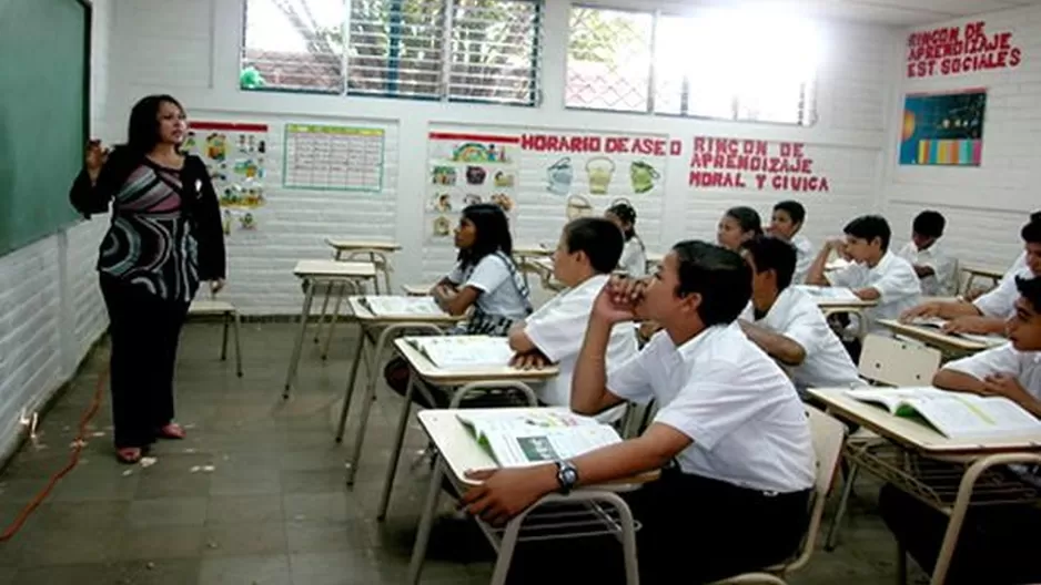 Las clases escolares serán recuperadas según lo dispuesto por el Minedu. Foto: Minedu