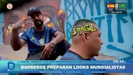 Mundial 2026: barberos se inspiran con modernos cortes