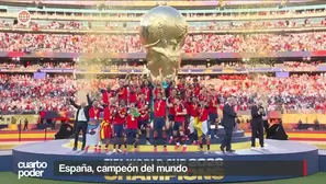 La selección española se coronó campeona del Mundial 2026 tras vencer a Argentina con gol de Ferran Torres. Video: Cuarto Poder