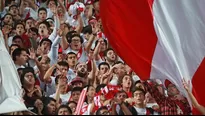 Hinchas peruanos. Foto: Andina