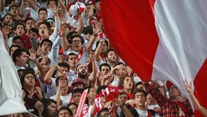 Hinchas peruanos. Foto: Andina