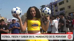 El primer encuentro entre La Pólvora Tokyo y Purito Cóndor / Video: América Noticias