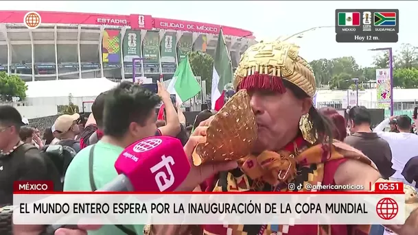 El mundo entero espera por la inauguración de la Copa Mundial. Foto: América Noticias El mundo entero espera por la inauguración de la Copa Mundial. Foto: América Noticias