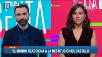 El mundo reacciona a la destitución de Castillo