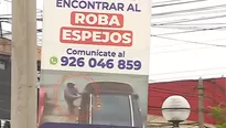 Municipalidad de Bellavista colocó carteles en diferentes postes donde se expone a los delincuentes. / Video: Canal N