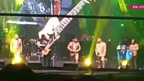 Municipalidad de Chorrillos condena ataque durante concierte de Agua Marina. / Video: Canal N