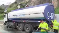 El teniente alcalde de Chorrillos informó que Sedapal habilitó cinco puntos de abastecimiento de agua. / Video: Canal N