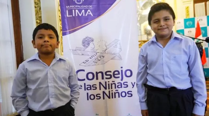 La comuna limeña destacó la importancia de la participación de los niños. Foto: MML La comuna limeña destacó la importancia de la participación de los niños. Foto: MML