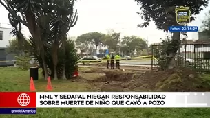 Niño cayó a pozo en el Cercado de Lima.