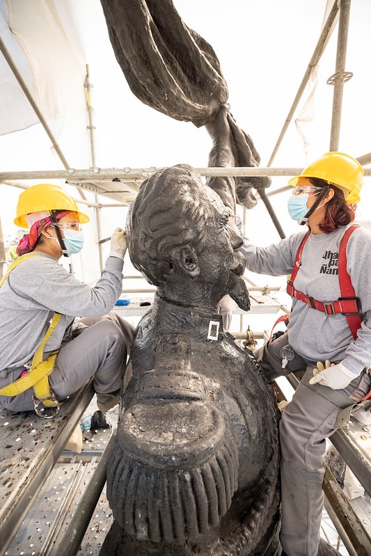 Municipalidad de Lima entregó monumento restaurado de Francisco Bolognesi