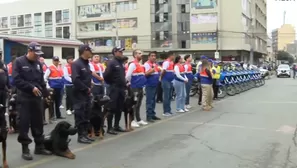 El plan incluye un fuerte despliegue policial para garantizar el orden y la seguridad. / Video: Canal N