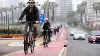 Multas para conductores que invadan ciclovías. Foto: Andina