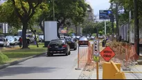 Avenida Aramburú. Foto: El Comercio