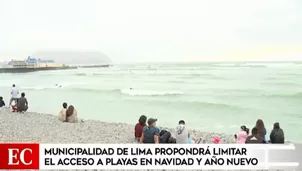 Municipalidad de Lima presentará propuesta sobre control de uso de playas en la Costa Verde. Video: América