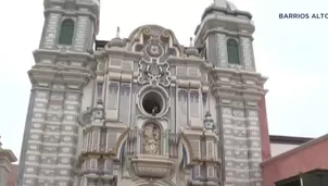 Municipalidad de Lima restauró iglesia de las Trinitarias en Barrios Altos. Video: Canal N