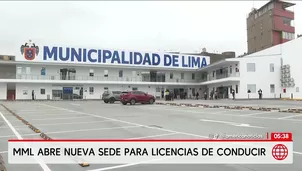 Municipalidad Metropolitana de Lima abre sede de licencias de conducir. Foto y video: América Noticias