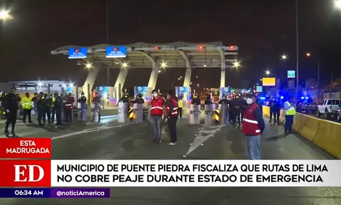 Puente Piedra: Municipio fiscalizó que Rutas de Lima no cobre peaje en ...