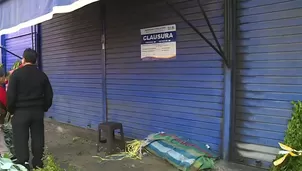 Municipalidad del Rímac clausuró 60 puestos del Mercado de Flores "Uniflor". / Video: Canal N
