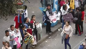 Comercio ambulatorio será regulado en La Victoria. Foto: El Comercio