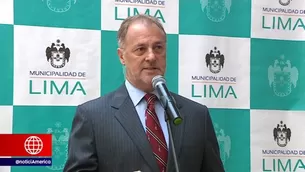 Jorge Muñoz, alcalde de Lima. Foto: América TV