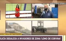 Muñoz sobre desalojo en Lomo de Corvina: Hay la necesidad de hacer un trabajo desde Vivienda - Noticias de desalojo