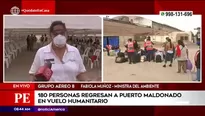 Ministra Muñoz sobre vuelos humanitarios. América Noticias